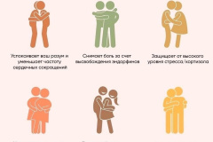 6 преимуществ объятий.